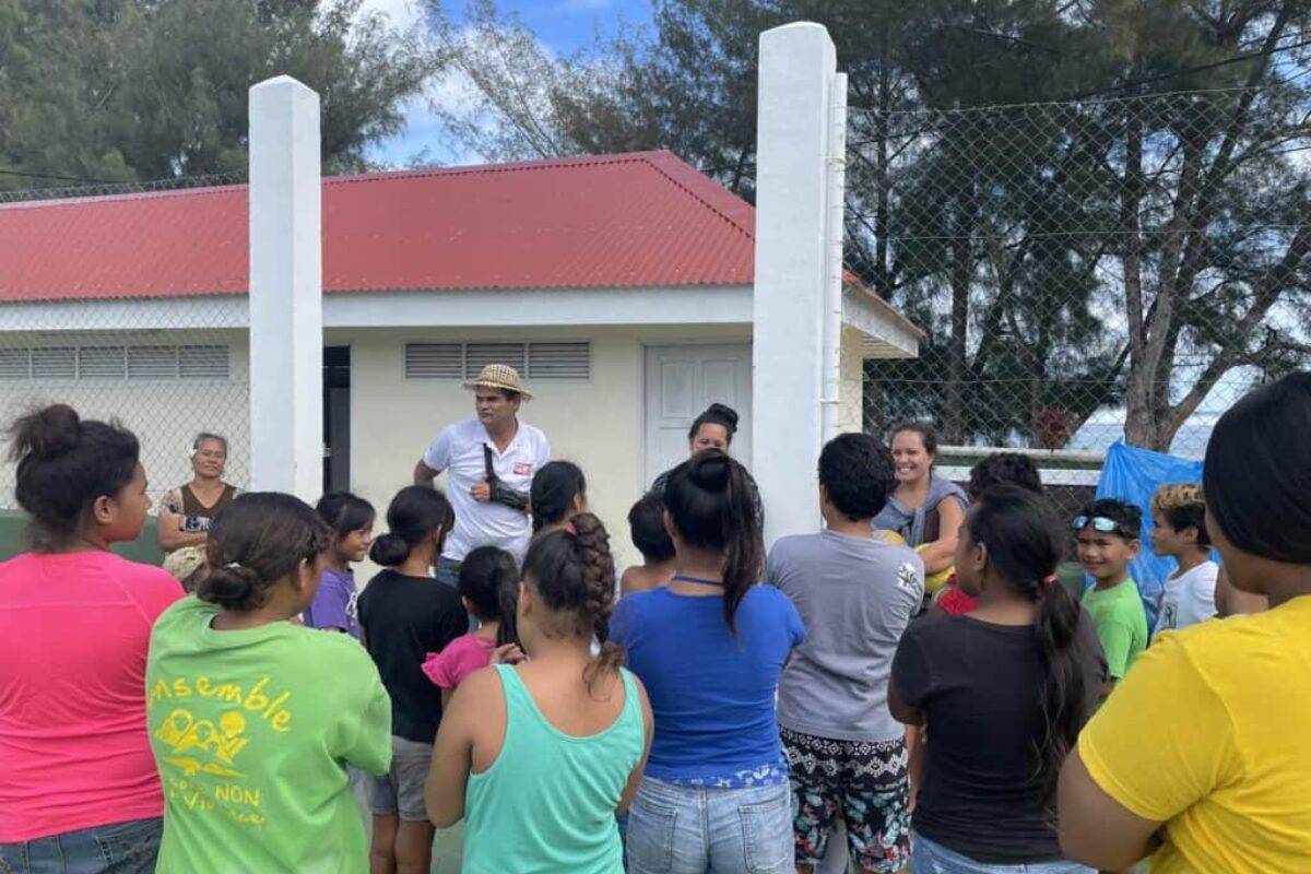 Tournée de la DPDJ sur Rurutu et Tubuai
