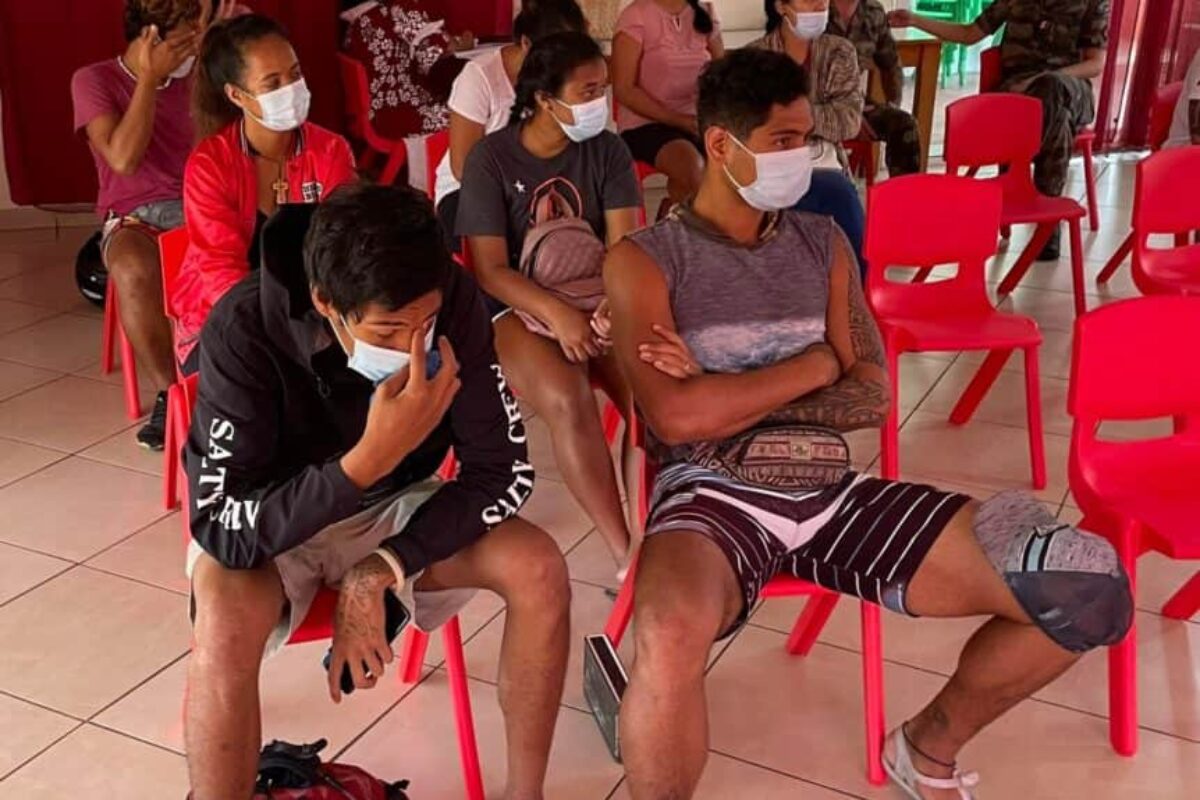 4ème RENCONTRE DPDJ/RSMA avec les jeunes de Taiarapu ouest