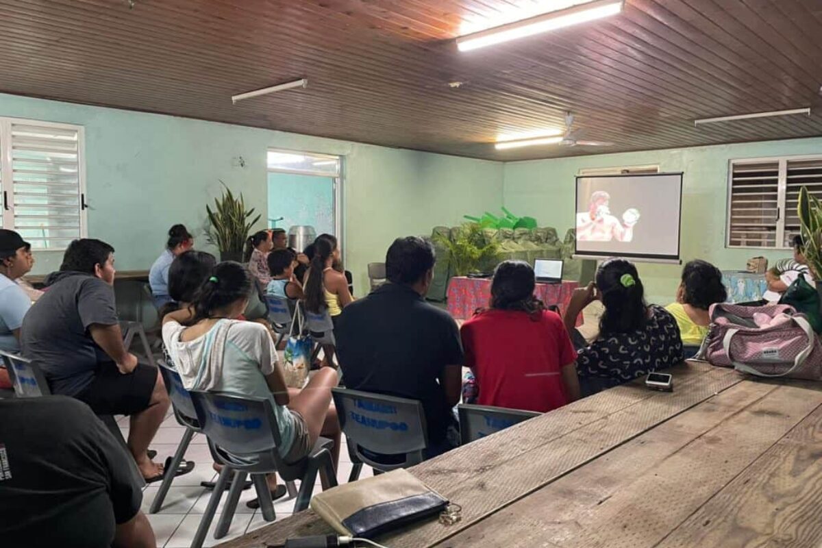 Prévention de la délinquance à teahupoo.